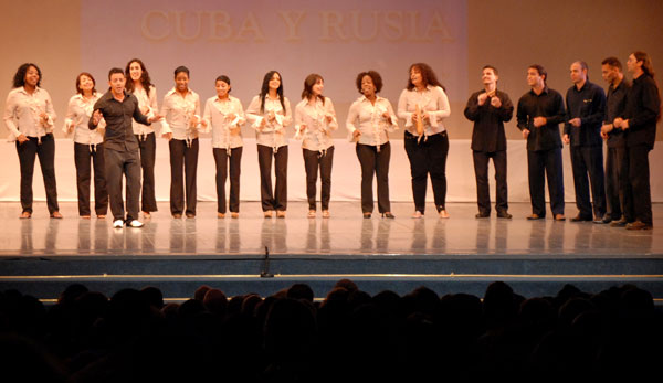 Acto por el aniversario 50 del restablecimiento de las relaciones Cuba-Rusia