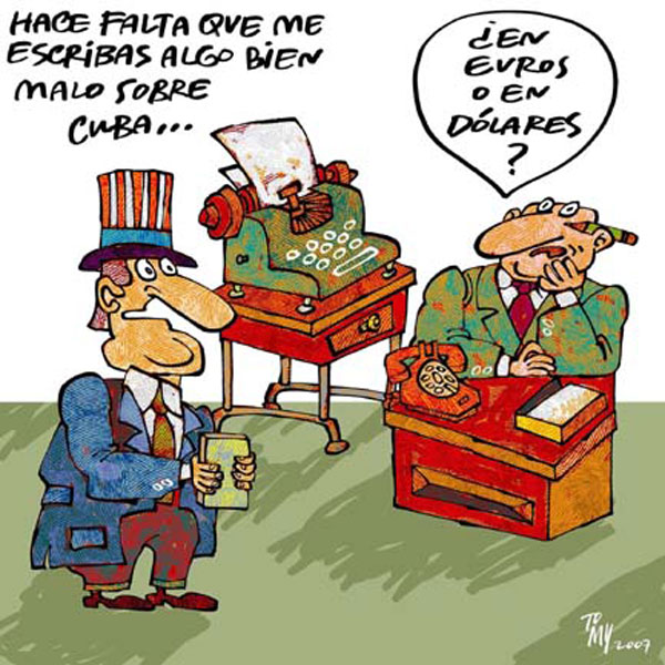 Caricatura de Tomy