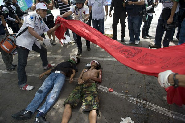 Toque de queda en Tailandia