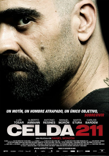 Carátula de la película española Celda 211