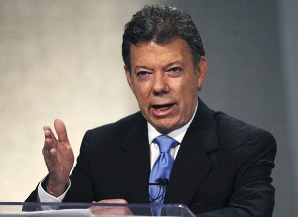 Ex ministro de Defensa, Juan Manuel Santos