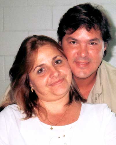 Elizabeth Palmeiro y Ramón Labañino