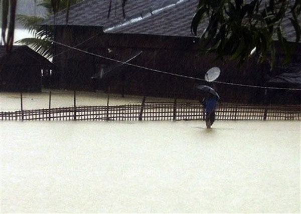 Inundación en Mianmar