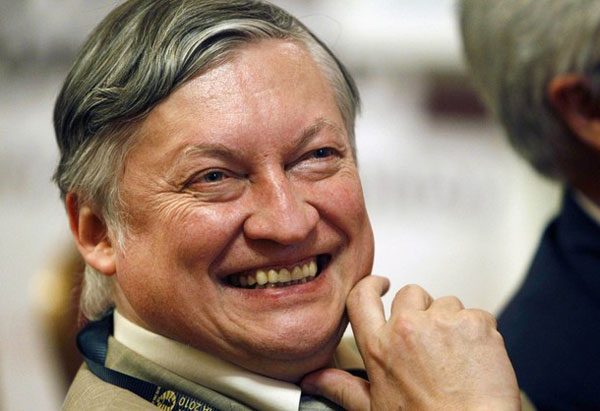 Anatoli Karpov, ex campeón mundial de ajedrez