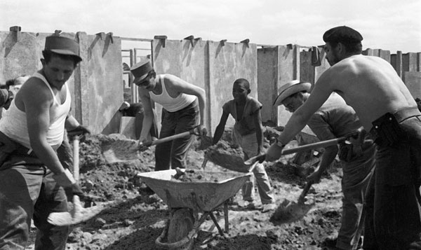 El Che en su primer trabajo voluntario