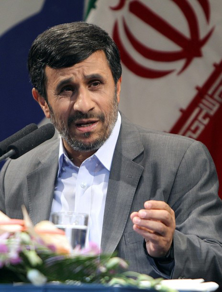 El presidente de Irán, Mahmoud Ahmadineyad