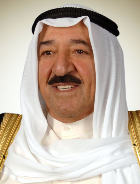 El Jeque Nasser Al-Mohammad Al-Ahmad Al-Jaber Al-Sabah
