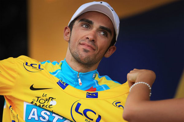 El español Alberto Contador 