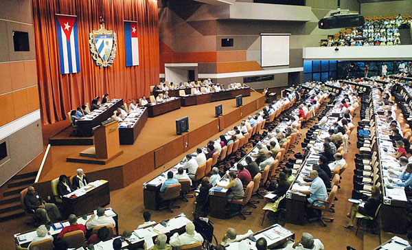 Parlamento cubano