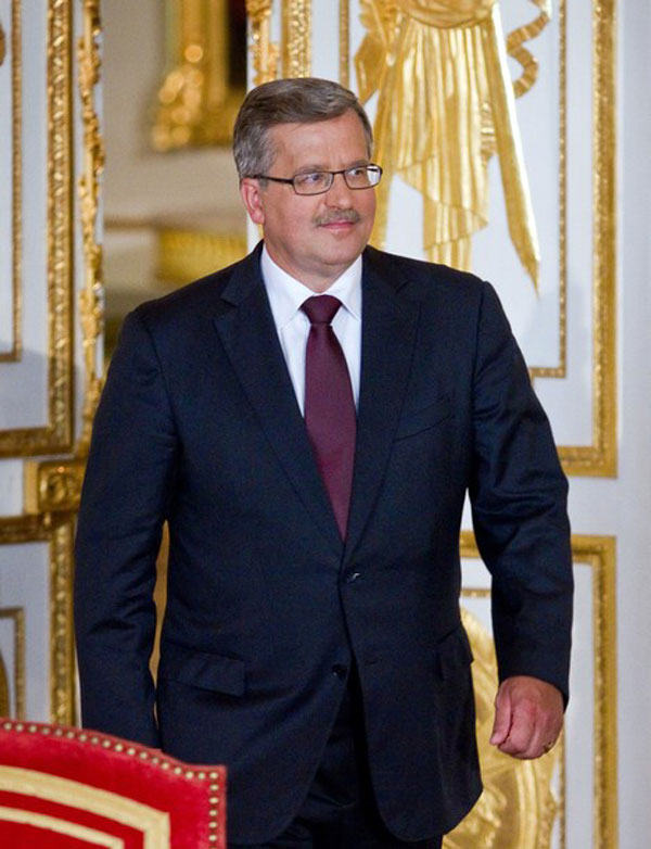 Presidente polaco Bronislaw Komorowski