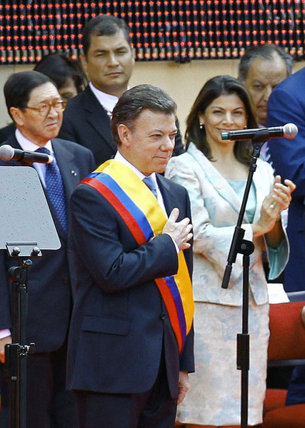 Nuevo presidente, Juan Manuel Santos