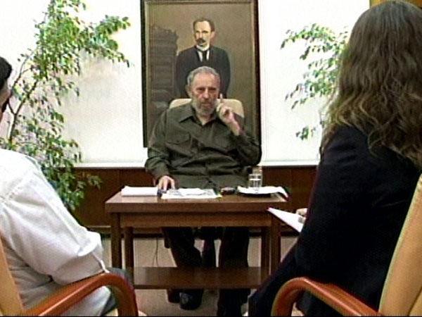 Fidel en entrevista con destacados periodistas venezolanos 