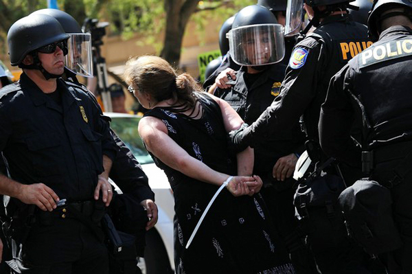 Protestas contra la ley SB 1070 en Arizona