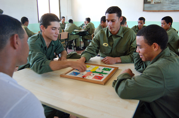 Recreación en juegos militares