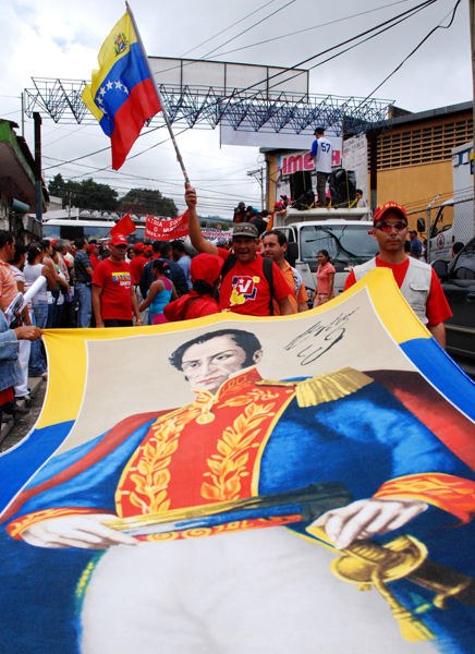 El pueblo salió a las calles a respaldar al PSUV