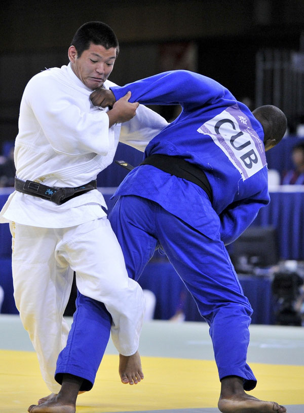 Judoca cubano Alex García