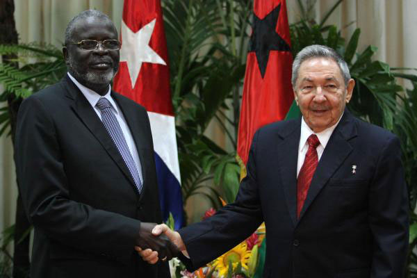 Finaliza visita a Cuba presidente de Guinea Bissau