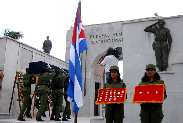 Entierro del General de Brigada, Calixto García