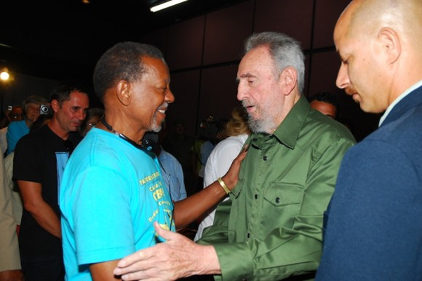 Fidel y Lucius Walker