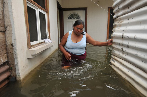 Inundaciones en Centroamérica