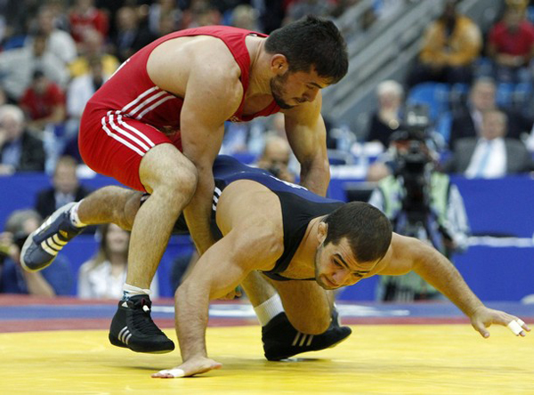 Campeonato Mundial de lucha en Moscú