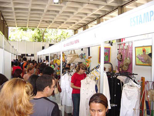 Feria habanera Arte en La Rampa