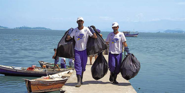 Pescadores brasileños