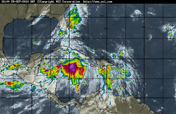 Depresión tropical número 16