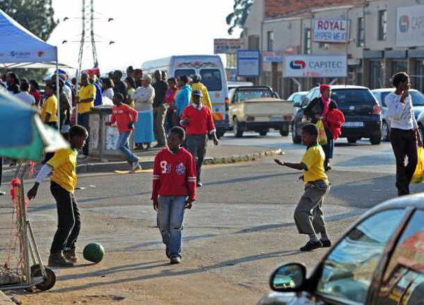 Juventud en Soweto 