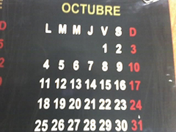 Calendario