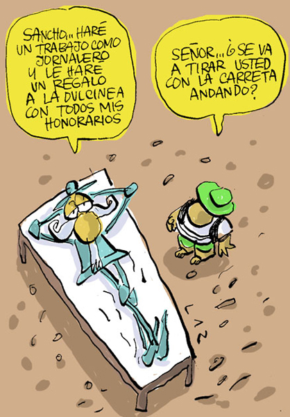 Serie Sancho y Don Quijote