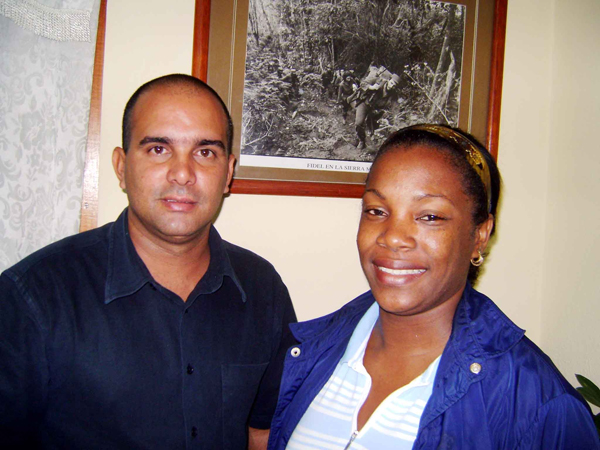 Yosveny Verdeal Castellanos y Yanira Quintana