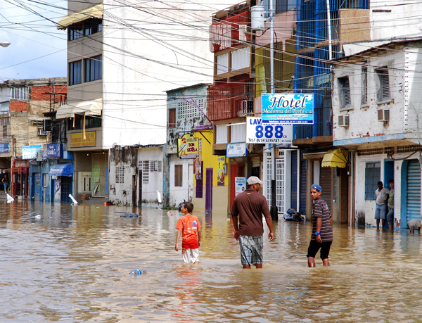 Lluvias intensas en Venezuela