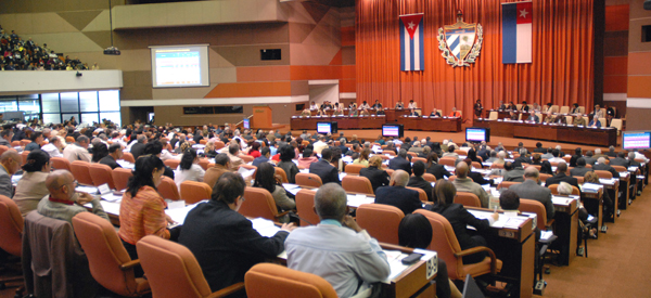 Sesión plenaria de la Asamblea Nacional del Poder Popular