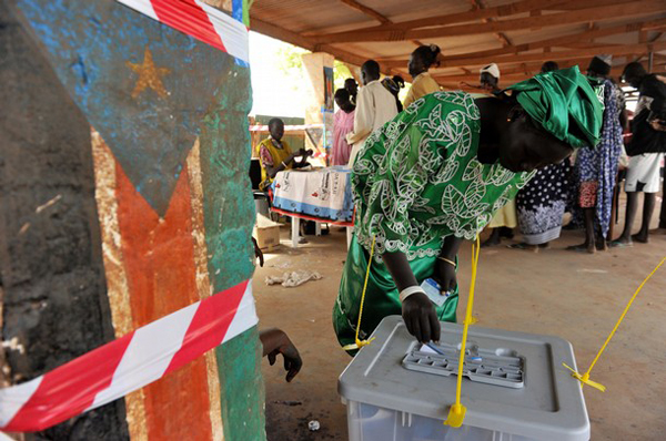 Sudaneses del sur asistieron a las urnas