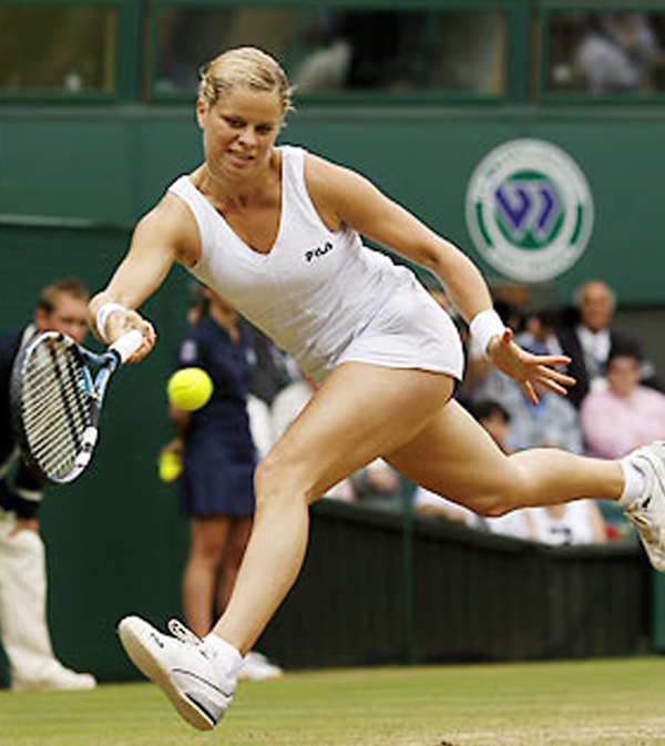 Tenista belga Kim Clijsters