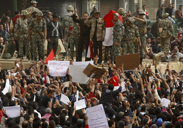 Protesta en el Cairo