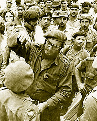 Fidel Castro Ruz en Playa Girón