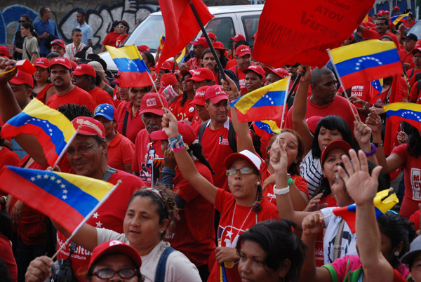 Estudiantes universitarios bolivarianos