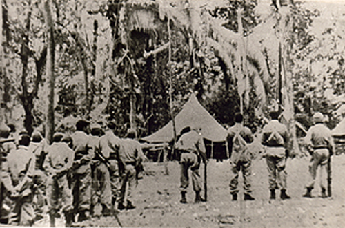 Base de entrenamiento en Guatemala