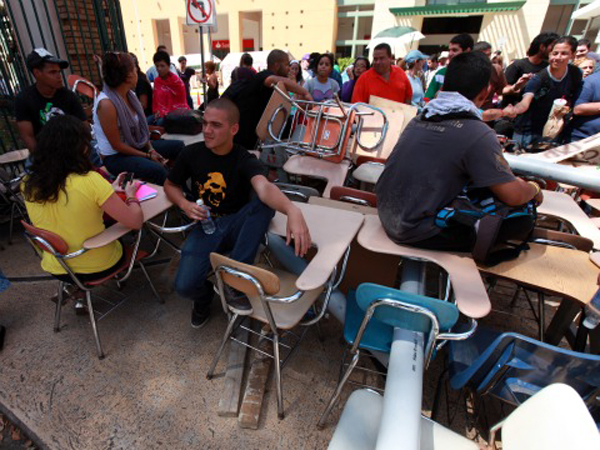 Estudiantes de la Universidad de Puerto Rico 