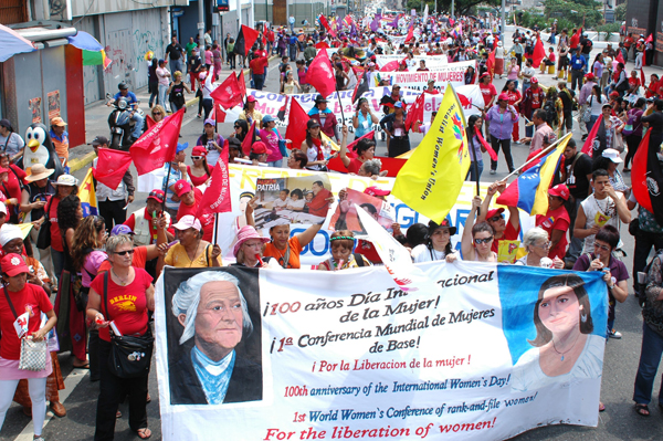 Centenario del Día Internacional de la Mujer