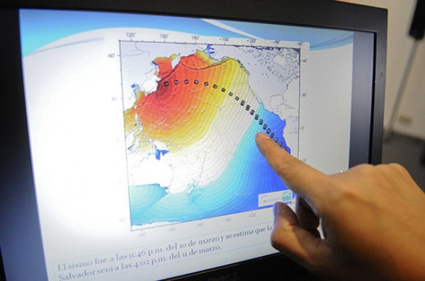 Tsunami llegaría a costas del Pacífico de América Latina