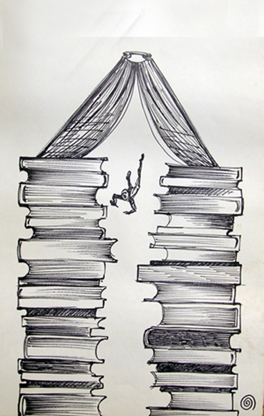 Libros al revés