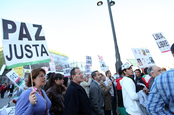 Manifestación en Madrid