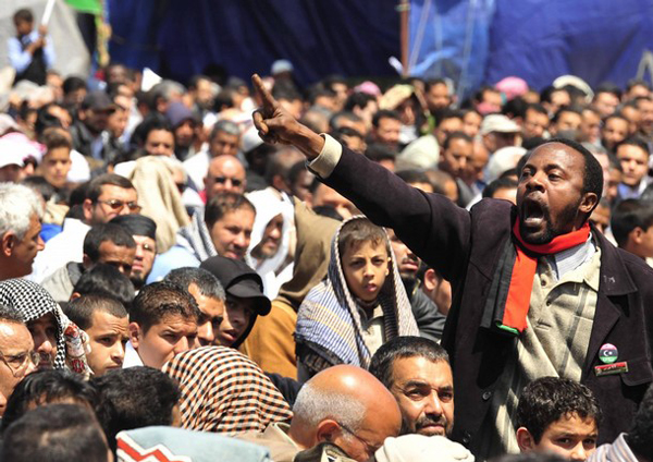 Protestas en Libia