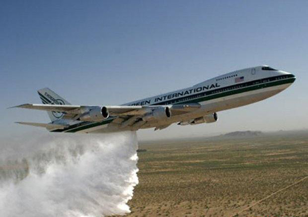  Jumbo Boeing contra los incendios