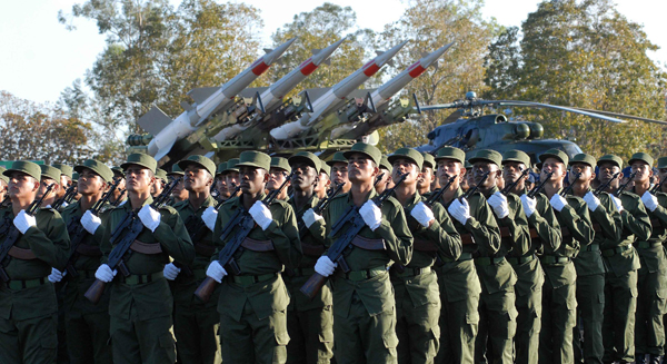 Ejército Oriental en preparación combativa