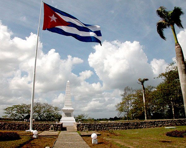 Monumento en recordación de la caída de José Martí