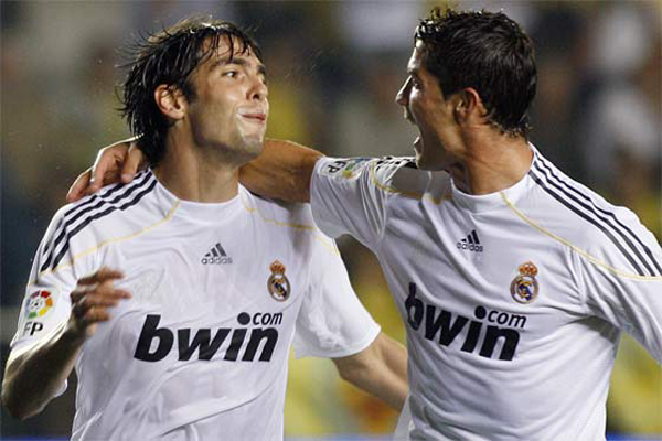 Kaká y Cristiano Ronaldo